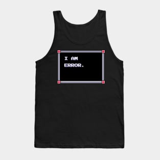 I AM ERROR Tank Top